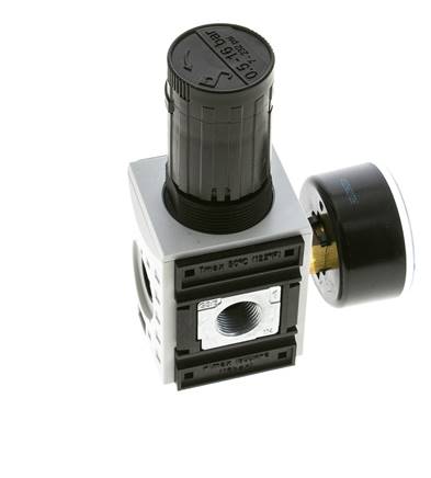Precision Pressure Regulator for Manifold Assembly G1/4''&3/8'' 2500 l/min 0.5-16.0bar/7-232psi PA Futura 1