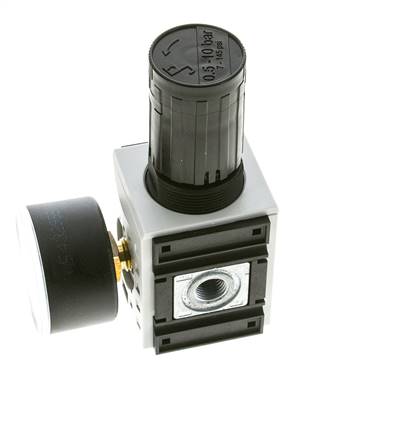 Precision Pressure Regulator for Manifold Assembly G1/4''&3/8'' 2500 l/min 0.1-1.0bar/1-14psi PA Futura 1