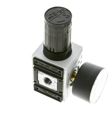 Precision Pressure Regulator for Manifold Assembly G1/4''&3/8'' 2500 l/min 0.1-1.0bar/1-14psi PA Futura 1