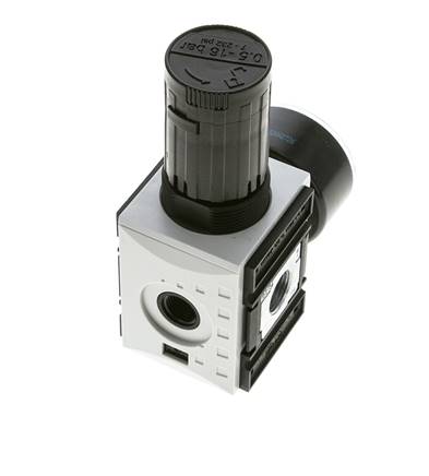 Precision Pressure Regulator for Manifold Assembly G1/4''&3/8'' 2500 l/min 0.5-16.0bar/7-232psi PA Futura 1