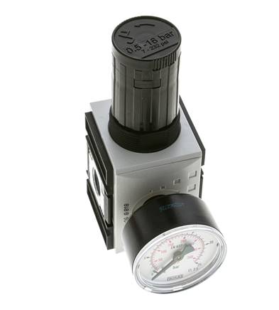 Precision Pressure Regulator for Manifold Assembly G1/4''&3/8'' 2500 l/min 0.5-16.0bar/7-232psi PA Futura 1