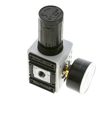 Precision Pressure Regulator for Manifold Assembly G1/4'' 2000 l/min 0.2-4.0bar/3-58psi PA Futura 1