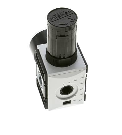 Precision Pressure Regulator for Manifold Assembly G1/4''&3/8'' 2500 l/min 0.5-16.0bar/7-232psi PA Futura 1