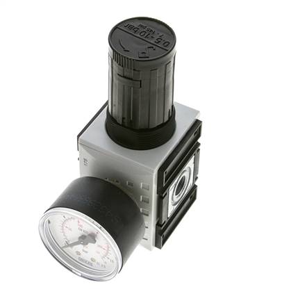 Precision Pressure Regulator for Manifold Assembly G1/4'' 2000 l/min 0.5-10.0bar/7-145psi PA Futura 1