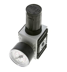 Precision Pressure Regulator for Manifold Assembly G1/4'' 2000 l/min 0.5-10.0bar/7-145psi PA Futura 1