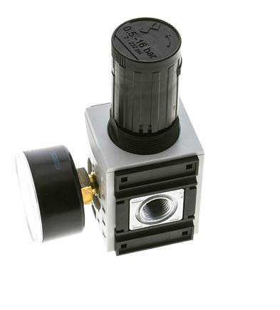 Precision Pressure Regulator for Manifold Assembly G1/4''&3/8'' 2500 l/min 0.5-16.0bar/7-232psi PA Futura 1