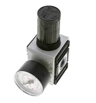 Pressure Regulator for Manifold Assembly G1/4''&3/8'' 2500 l/min 0.1-1.0bar/1-14psi PA Futura 1