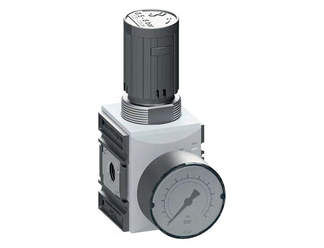 Pressure Regulator for Manifold Assembly G1/4'' 2000 l/min 0.1-2.0bar/1-29psi PA Futura 1