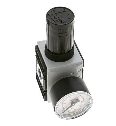 Pressure Regulator for Manifold Assembly G1/4''&3/8'' 2500 l/min 0.1-1.0bar/1-14psi PA Futura 1