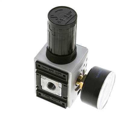 Pressure Regulator for Manifold Assembly G1/4'' 2000 l/min 0.5-8.0bar/7-116psi PA Futura 1