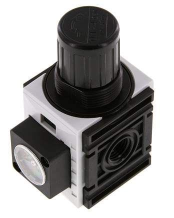 Pressure Regulator G1/4'' 1000 l/min 0.2-4.0bar/3-58psi PA Futura 0