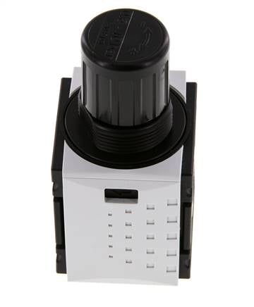Pressure Regulator G1/4'' 1000 l/min 0.5-10.0bar/7-145psi PA Futura 0