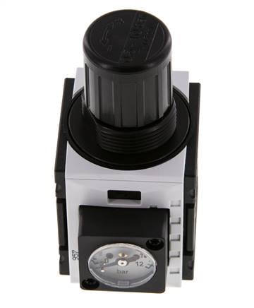 Pressure Regulator G1/4'' 1000 l/min 0.5-10.0bar/7-145psi PA Futura 0