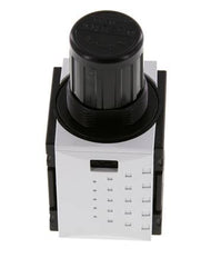 Pressure Regulator G1/4'' 1000 l/min 0.5-8.0bar/7-116psi PA Futura 0