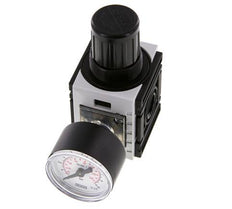 Pressure Regulator G1/4'' 1000 l/min 0.5-8.0bar/7-116psi PA 40 mm Pressure Gauge Futura 0