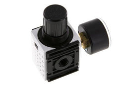 Pressure Regulator G1/4'' 1000 l/min 0.5-8.0bar/7-116psi PA 40 mm Pressure Gauge Futura 0
