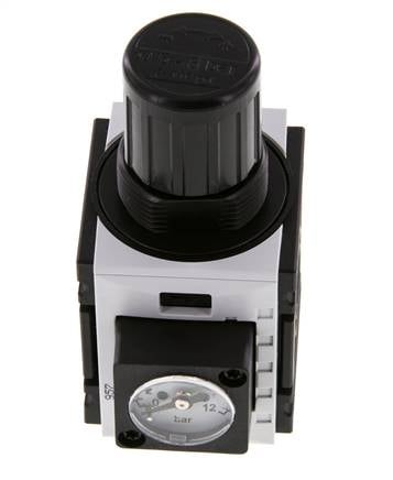 Pressure Regulator G1/4'' 1000 l/min 0.5-8.0bar/7-116psi PA Futura 0