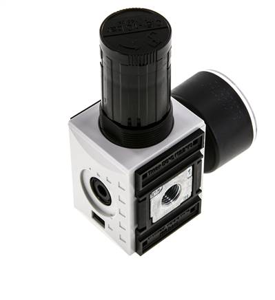 Precision Pressure Regulator G1/4'' 2000 l/min 0.5-10.0bar/7-145psi PA Futura 1