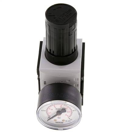 Precision Pressure Regulator G3/8'' 2500 l/min 0.1-2.0bar/1-29psi PA Futura 1