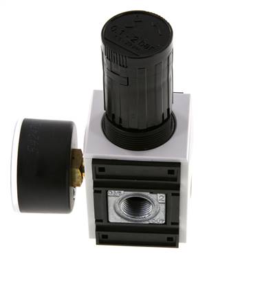 Precision Pressure Regulator G3/8'' 2500 l/min 0.1-2.0bar/1-29psi PA Futura 1