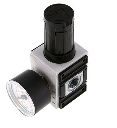 Precision Pressure Regulator G3/8'' 2500 l/min 0.5-10.0bar/7-145psi PA Futura 1