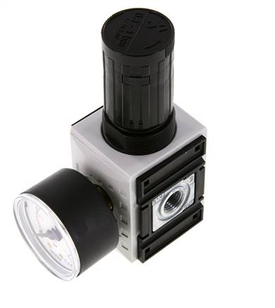 Precision Pressure Regulator G1/4'' 2000 l/min 0.1-1.0bar/1-14psi PA Futura 1