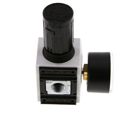 Precision Pressure Regulator G3/8'' 2500 l/min 0.5-10.0bar/7-145psi PA Futura 1