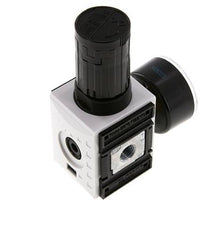 Precision Pressure Regulator G1/4'' 2000 l/min 0.5-8.0bar/7-116psi PA Futura 1