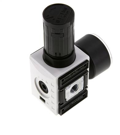 Precision Pressure Regulator G1/4'' 2000 l/min 0.1-1.0bar/1-14psi PA Futura 1