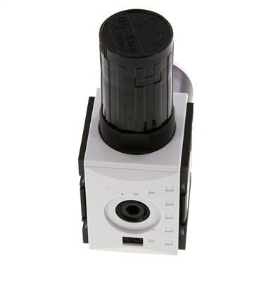 Precision Pressure Regulator G1/4'' 2000 l/min 0.5-8.0bar/7-116psi PA Futura 1