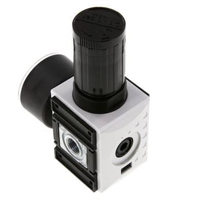 Precision Pressure Regulator G1/4'' 2000 l/min 0.1-1.0bar/1-14psi PA Futura 1