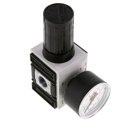Precision Pressure Regulator G3/8'' 2500 l/min 0.1-2.0bar/1-29psi PA Futura 1