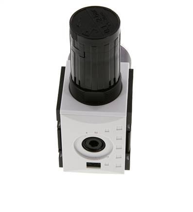 Pressure Regulator G1/4'' 2000 l/min 0.1-2.0bar/1-29psi PA Futura 1