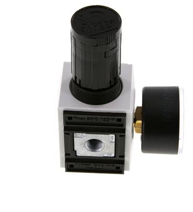 Pressure Regulator G1/4'' 2000 l/min 0.1-2.0bar/1-29psi PA Futura 1
