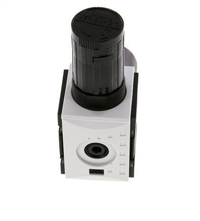 Pressure Regulator G1/4'' 2000 l/min 0.5-10.0bar/7-145psi PA Futura 1