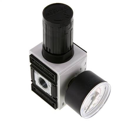 Pressure Regulator G3/8'' 2500 l/min 0.5-10.0bar/7-145psi PA Futura 1