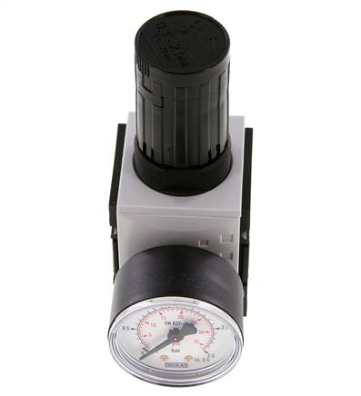 Pressure Regulator G1/4'' 2000 l/min 0.1-2.0bar/1-29psi PA Futura 1