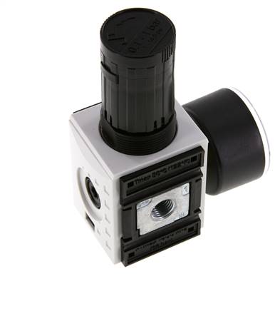 Pressure Regulator G1/4'' 2000 l/min 0.1-1.0bar/1-14psi PA Futura 1