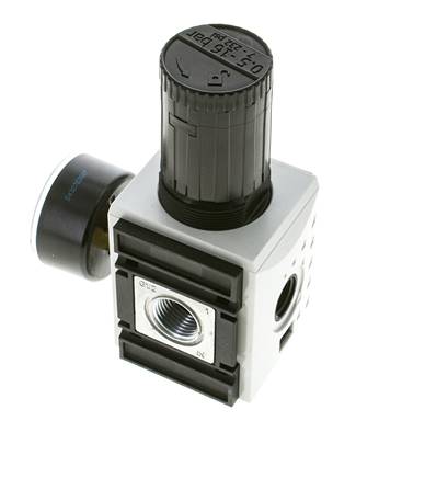 Precision Pressure Regulator for Manifold Assembly G1/2''&3/8'' 5200 l/min 0.5-16.0bar/7-232psi PA Futura 2