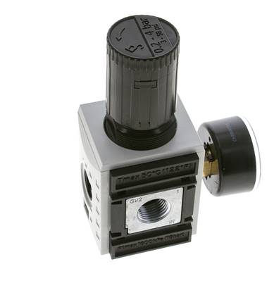 Precision Pressure Regulator for Manifold Assembly G1/2''&3/8'' 5200 l/min 0.2-4.0bar/3-58psi PA Futura 2
