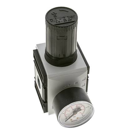 Precision Pressure Regulator for Manifold Assembly G1/2''&3/8'' 5200 l/min 0.1-2.0bar/1-29psi PA Futura 2