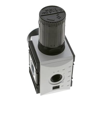 Precision Pressure Regulator for Manifold Assembly G1/2''&3/8'' 5200 l/min 0.2-4.0bar/3-58psi PA Futura 2