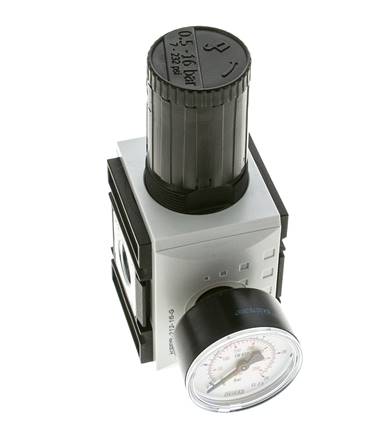 Precision Pressure Regulator for Manifold Assembly G1/2''&3/8'' 5200 l/min 0.5-16.0bar/7-232psi PA Futura 2