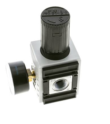 Precision Pressure Regulator for Manifold Assembly G1/2''&3/8'' 5200 l/min 0.5-16.0bar/7-232psi PA Futura 2