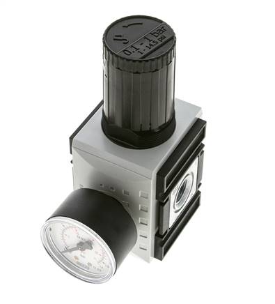 Precision Pressure Regulator for Manifold Assembly G3/8'' 4500 l/min 0.1-1.0bar/1-14psi PA Futura 2