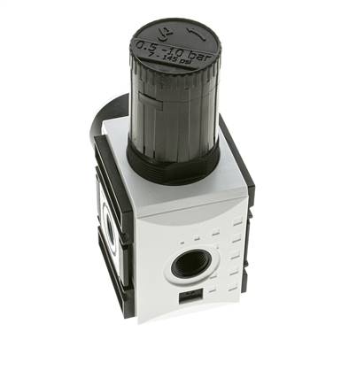 Pressure Regulator for Manifold Assembly G3/8'' 4500 l/min 0.5-10.0bar/7-145psi PA Futura 2