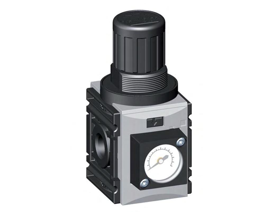 Pressure Regulator for Manifold Assembly G1/4'' 1000 l/min 0.2-4.0bar/3-58psi PA 40 mm Pressure Gauge Futura 0