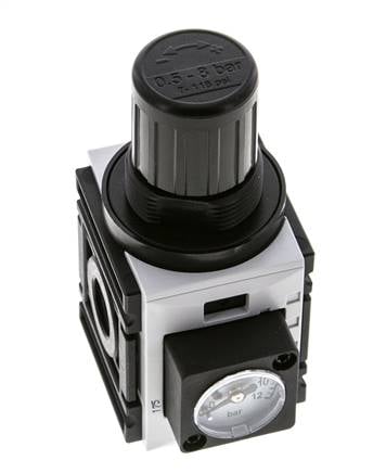 Pressure Regulator for Manifold Assembly G1/4'' 1000 l/min 0.5-8.0bar/7-116psi PA Futura 0