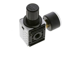 Pressure Regulator for Manifold Assembly G1/4'' 1000 l/min 0.5-8.0bar/7-116psi PA 40 mm Pressure Gauge Futura 0