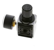 Pressure Regulator for Manifold Assembly G1/4'' 1000 l/min 0.5-8.0bar/7-116psi PA 40 mm Pressure Gauge Futura 0